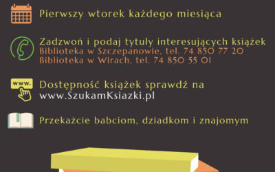 książka na telefon plakat